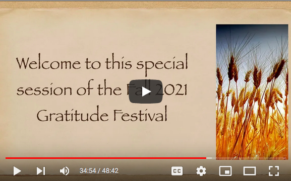 Gratitude Festival 2020